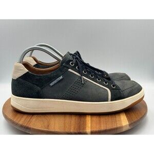 MEPHISTO Harrison City Hiker Air Jet Blue Leather Sneakers Men's US 10/EU 9.5